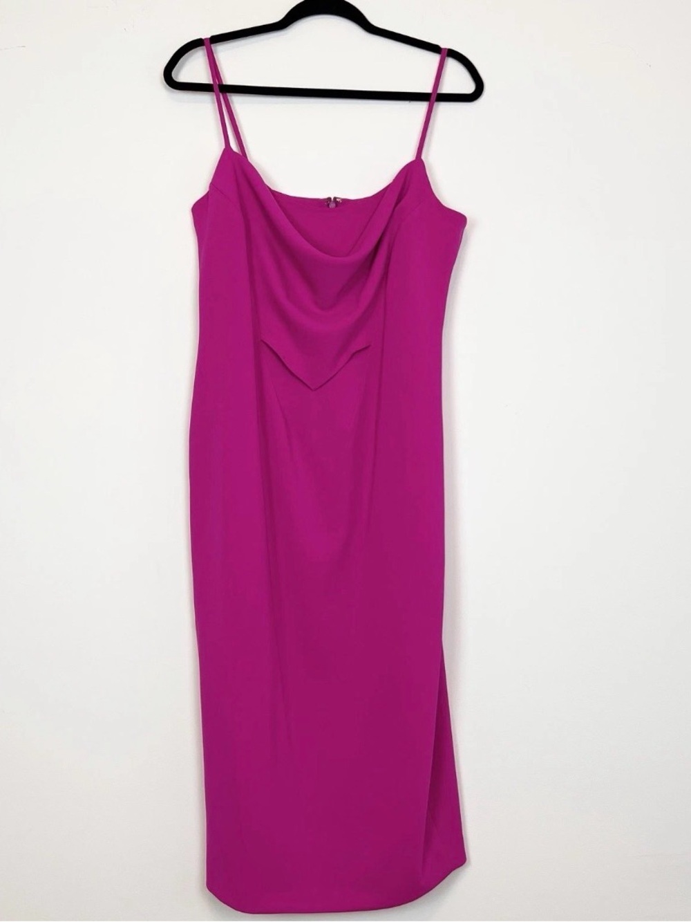 ET OCHS The Natalie Midi Dress In Fuchsia Size 6 - Picture 7 of 8